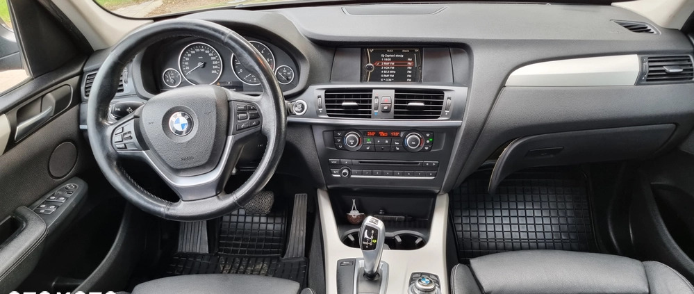 BMW X3 cena 57900 przebieg: 264000, rok produkcji 2012 z Pszczyna małe 92